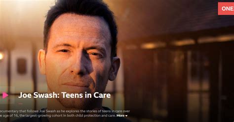 Home For Good Joe Swash Teens In Care