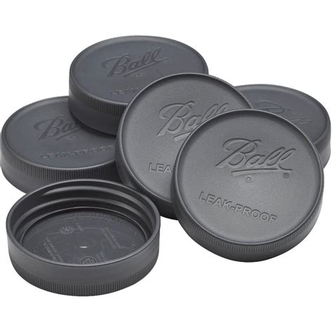 ball plastic regular mason jar lids 6 pack weeks home hardware