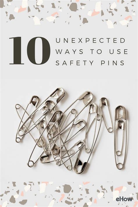 10 Unexpected Ways To Use Safety Pins Safety Pin Safety