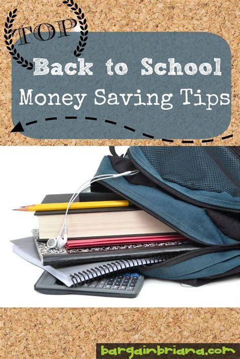 Top Money Saving Tips For Back To School Bargainbriana