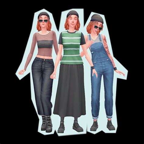 Ts4 Lookbook Nocc Sims 4 The Sims 4 Packs Sims 4 Clothing