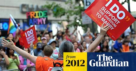 doma ruled unconstitutional for denying benefits to same sex couples lgbtq rights the guardian