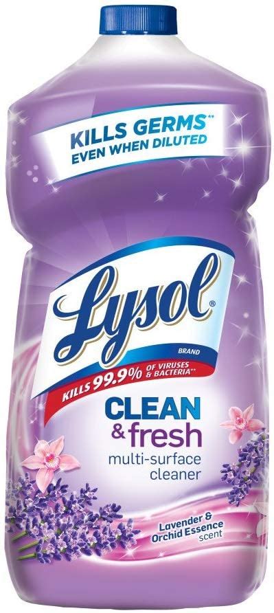 Lysol Clean Fresh Multi Surface Cleaner What To Stock Up On For Coronavirus POPSUGAR Smart