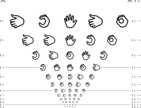 Children And Opt Printable Chart Eye Chart Kindergarten Worksheets 30