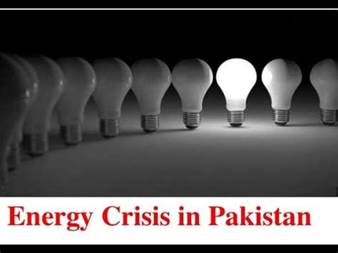 Energy Crisis In Pakistan Css YouTube