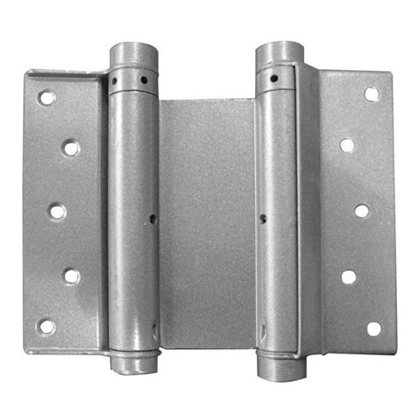 Jedo 125mm Double Action Swing Hinge Silver
