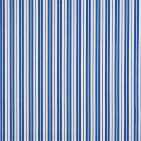 Light Blue And White Stripe Denim Upholstery Fabric K3572 Striped