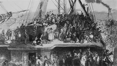 The Panicked Flood Emigration And The Great Famine