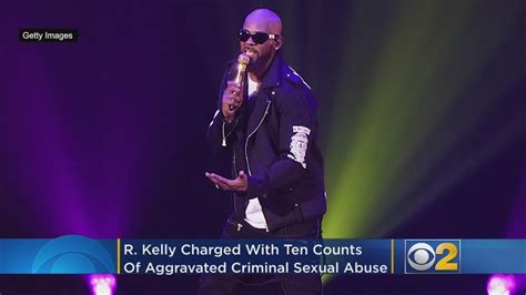 R Kelly Charged With Sexual Abuse Youtube