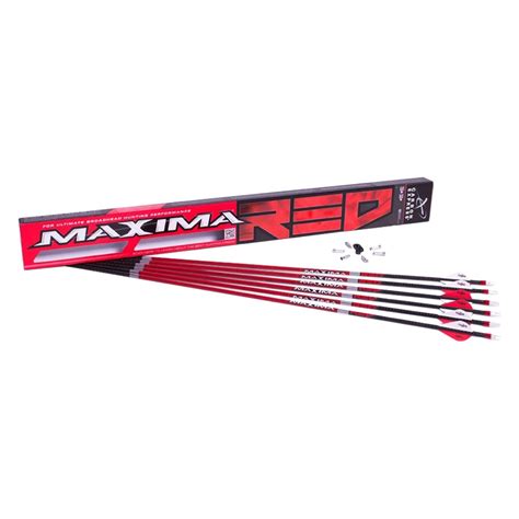 Carbon Express® 50753 Maxima Red™ 315 250 Spine 00025 Arrows