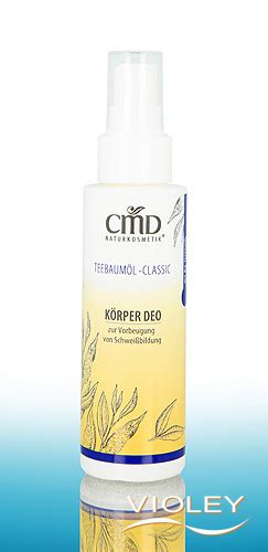 Cmd Tea Tree Oil Classic Body Deodorant 100 Ml At Violey