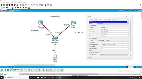 Snmp Configuration Easy Cisco Packet Tracer