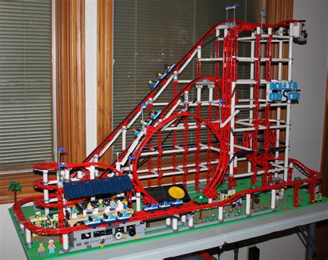 Lego Moc Updated Roller Coaster 10261 Modifications By 1963maniac