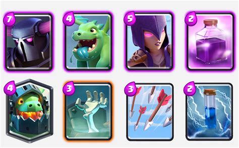 Pekka And 7 Support Cards Clash Royale Kingdom