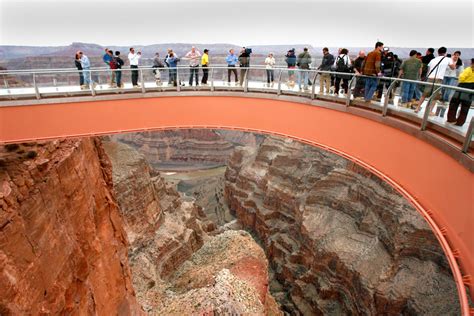 Glass Floor Grand Canyon Skywalk Location Two Birds Home