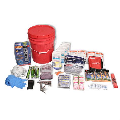 Ready America 4 Person 3 Day Deluxe Emergency Kit In A Bucket 70395