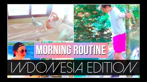 Summer Morning Routine Indonesia Edition Youtube