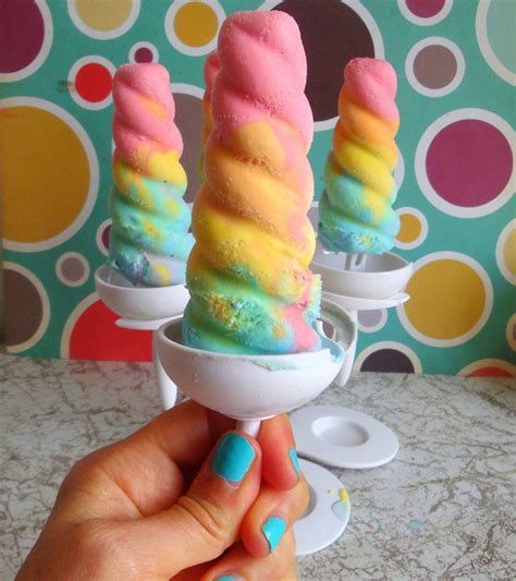 Rainbow Ice Cream Pops Recipe Image 479886 On