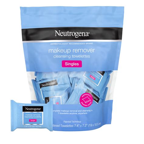 20 Count Individually Wrapped Neutrogena Makeup Remover Wipes