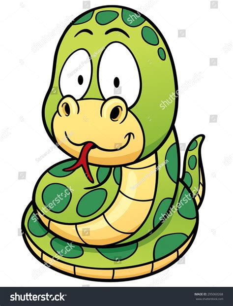 Vector Illustration Cartoon Snake Stock Vector Royalty Free Shutterstock