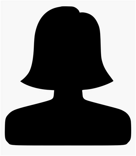 User Woman Female Silhouette Head Png Transparent Png Kindpng