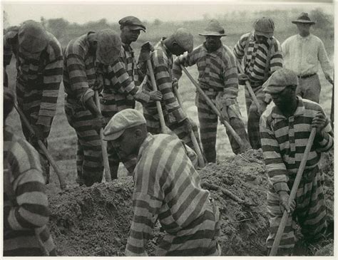 Prison Work Crew Digging Trench And 1 Guard C1929 1930 Doris