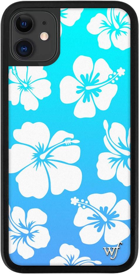 Wildflower Limited Edition Cases Compatible With Iphone 11 Blue Hibiscus Uk