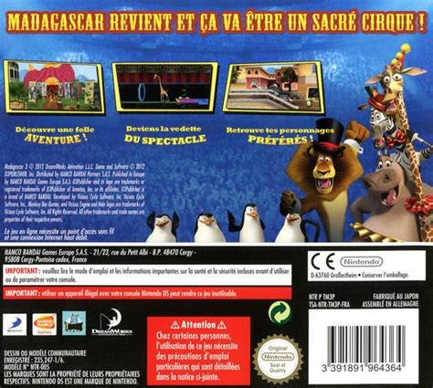 Dreamworks Madagascar 3 The Video Game Box Shot For Ds Gamefaqs