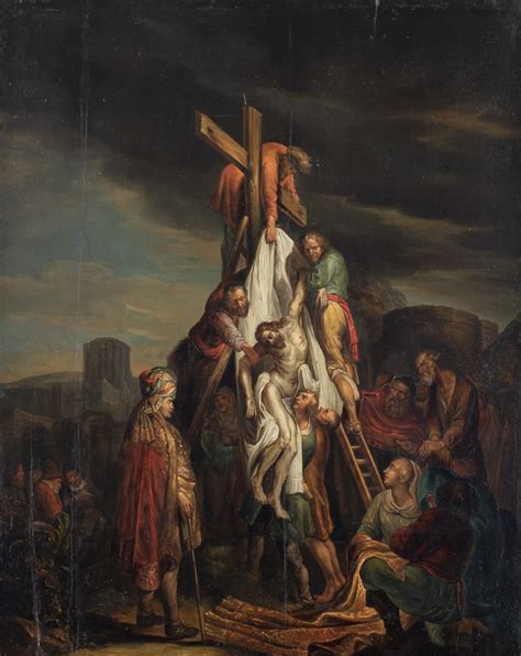 Rembrandt Van Rijn The Descent From The Cross Mutualart