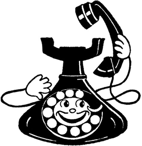 8 Vintage Telephone Images The Graphics Fairy