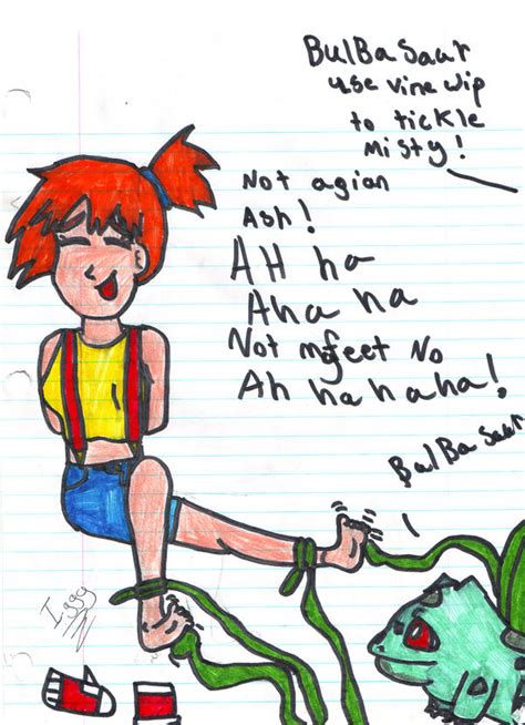 Misty Tickled Two By Iggy092 On Deviantart