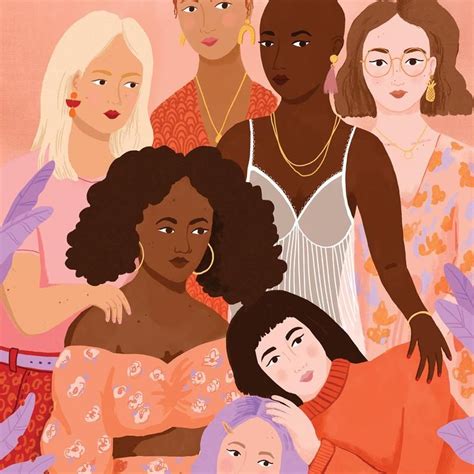 International Women S Day Giclee Print Women Support Women Feminine Art Mothers Day T