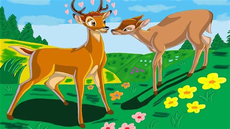 download adult bambi and faline wallpaper
