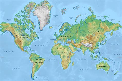 Actualizar 61 Imagen Mapa Planisferio Con Nombres Con Hidrografia