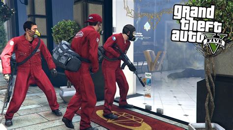 Robbing The Jewelry Store Heist For 550000000 Gta 5 Real Life