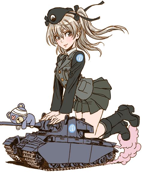 Shimada Arisu And Boko Girls Und Panzer Drawn By Yamashitashunya