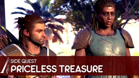 Assassin S Creed Odyssey Side Quest Priceless Treasure Youtube