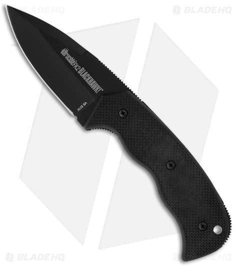 Blackhawk Crucible Fx Ii Fixed Blade Knife Black G 10 325 Black
