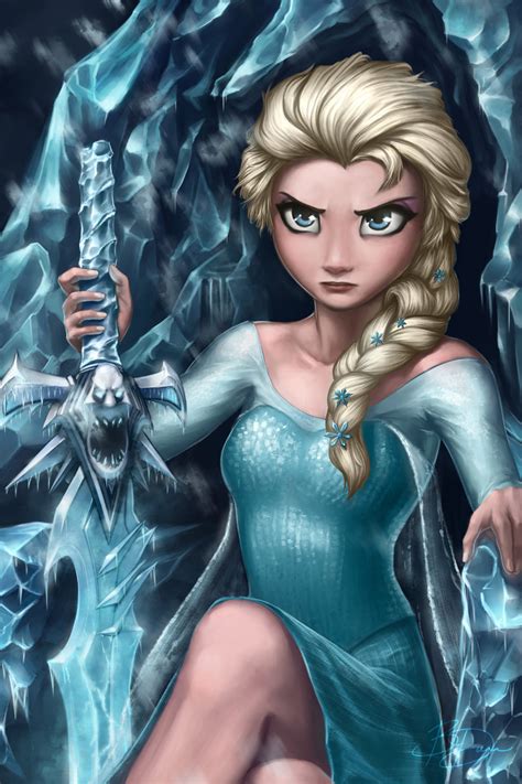 Elsa Elsa The Snow Queen Fan Art 38561287 Fanpop