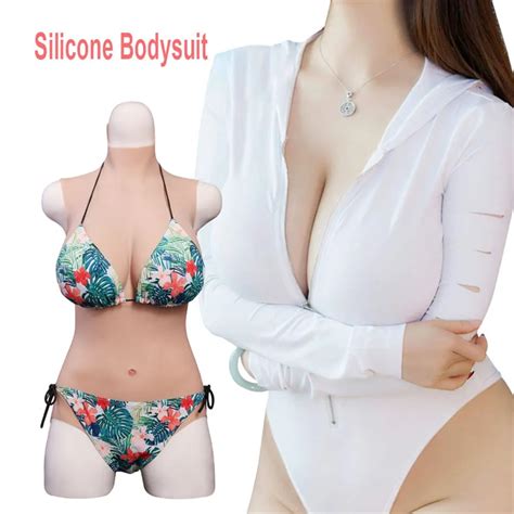 drag queen silicone bodysuit crossdress shemale huge boobs real silicon fake vagina transtite