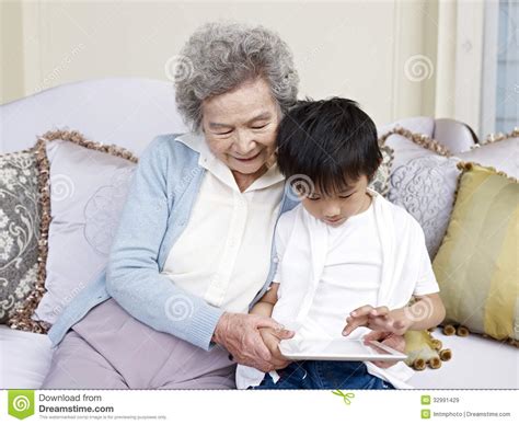 Grandma And Grandson Royalty Free Stock Images Image