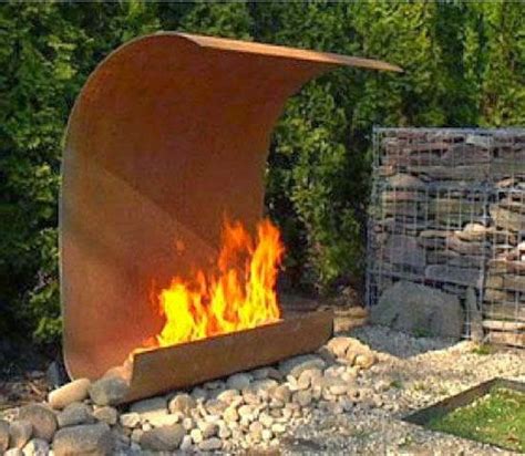 Amazing Outdoor Fireplace Design 38 Modern Outdoor Fireplace Backyard Fire Backyard