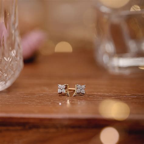Buy Trinket Diamond Stud Earrings Online CaratLane