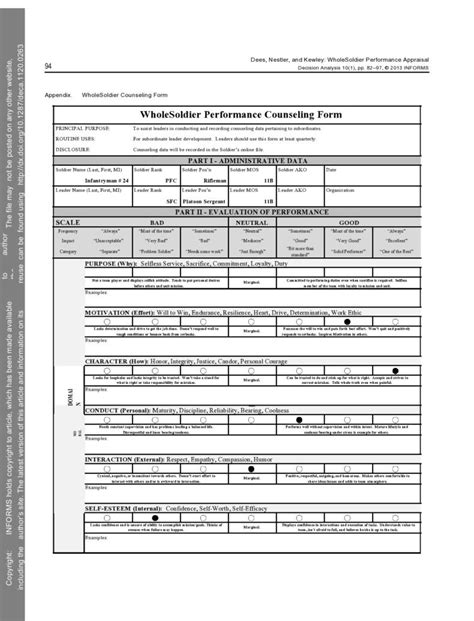 31 Free Army Counseling Forms Da 4856 Fillable Templatelab