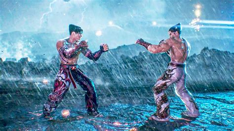 Tekken 8 Jin Vs Kazuya Battle Ps5 Gameplay Teaser Youtube