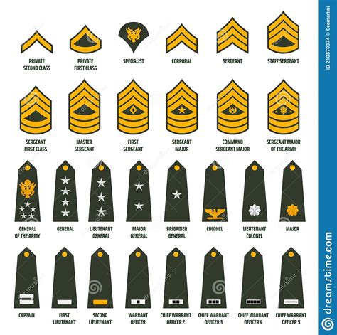 Us Military Enlisted Ranks Military Ranks Army Ranks All In One Photos