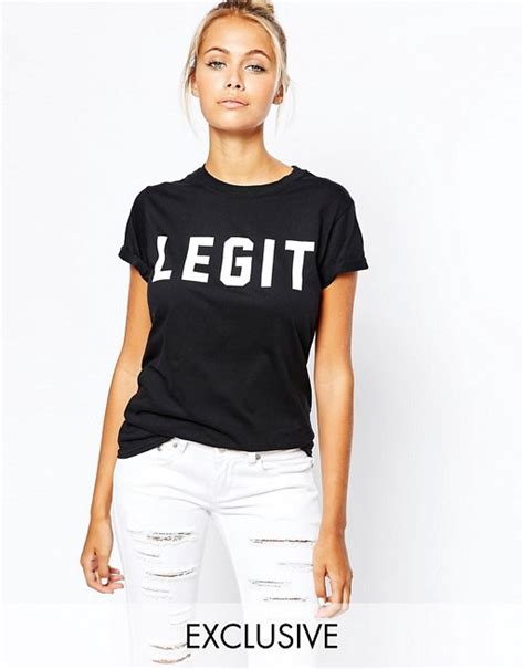 Adolescent Clothing | Adolescent Clothing Boyfriend T-shirt With Legit