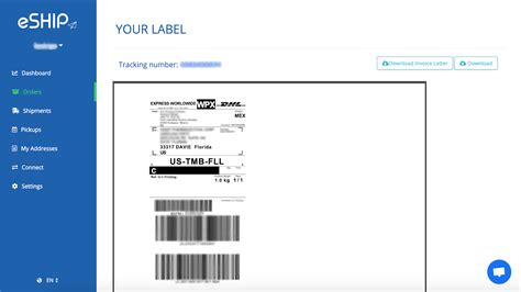Eship Create And Print Shipping Labels Using Preferential Rates