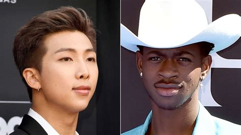 lil nas x drops new old town road remix with rm of bts good morning america