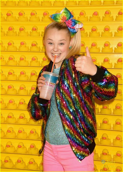 Full Sized Photo Of Jojo Siwa Dunkin Donuts Event Hair Down Quote 04